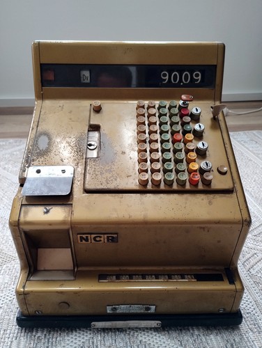 Antike ncr registrierkasse - ncr,