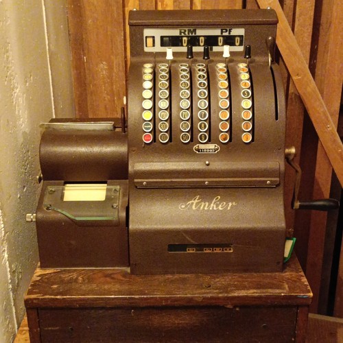 Anker antike registrierkasse - anker,